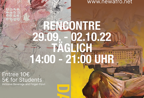 Rencontre Begegnung event visual